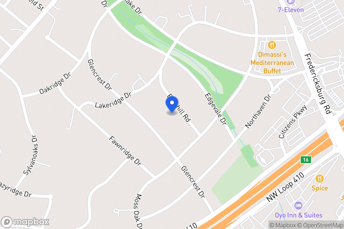 Map of 115  Blue Hill Rd