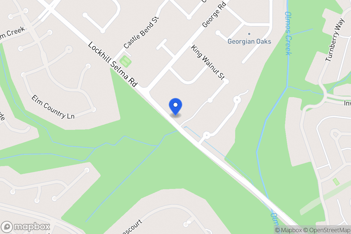 Map of 3291  Lockhill Selma Rd
