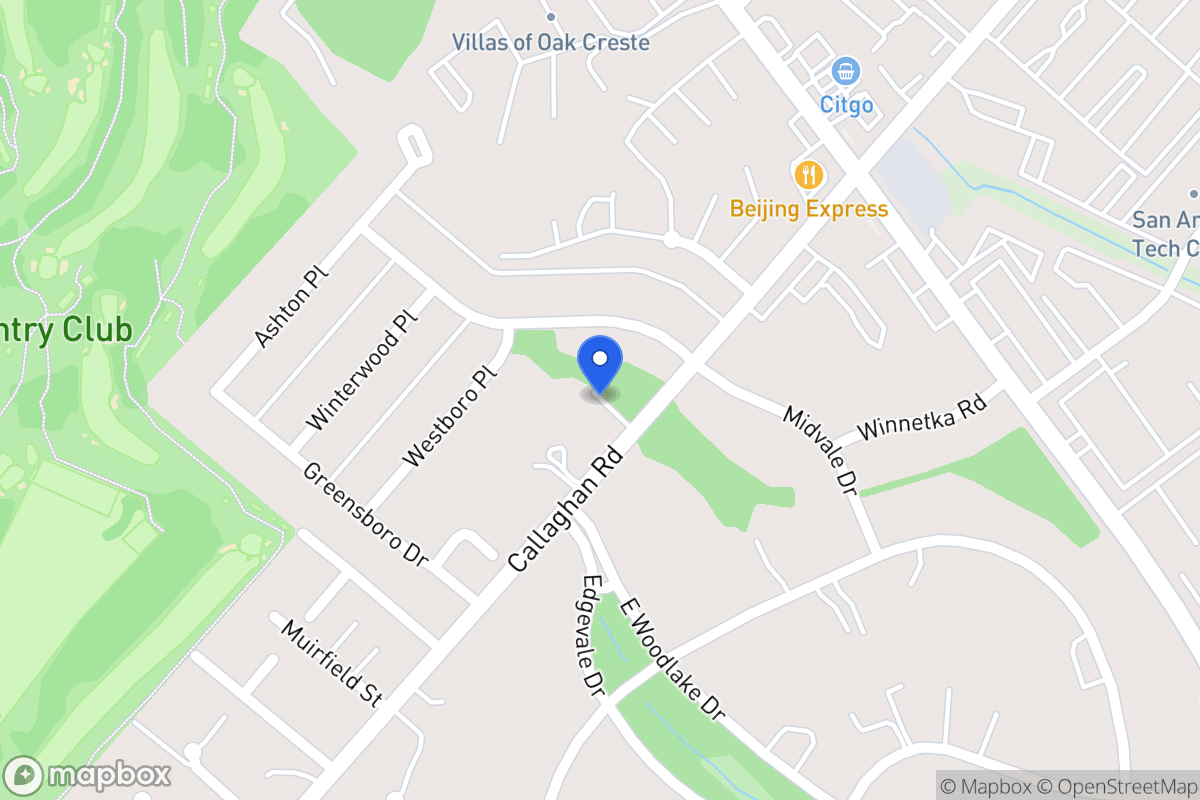Map of 7215  Callaghan Rd