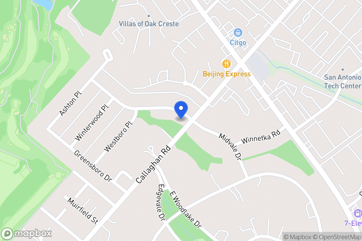 Map of 4002  Midvale Dr