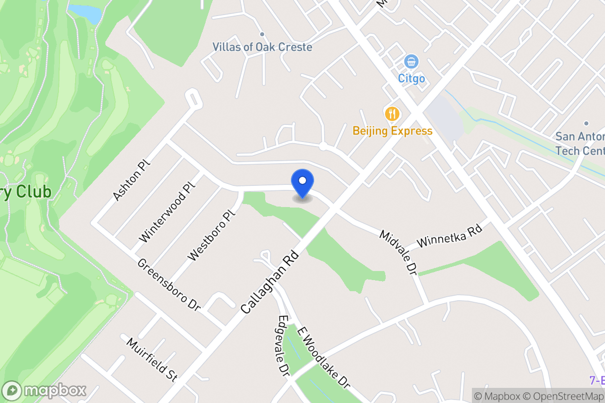 Map of 4010  Midvale Dr