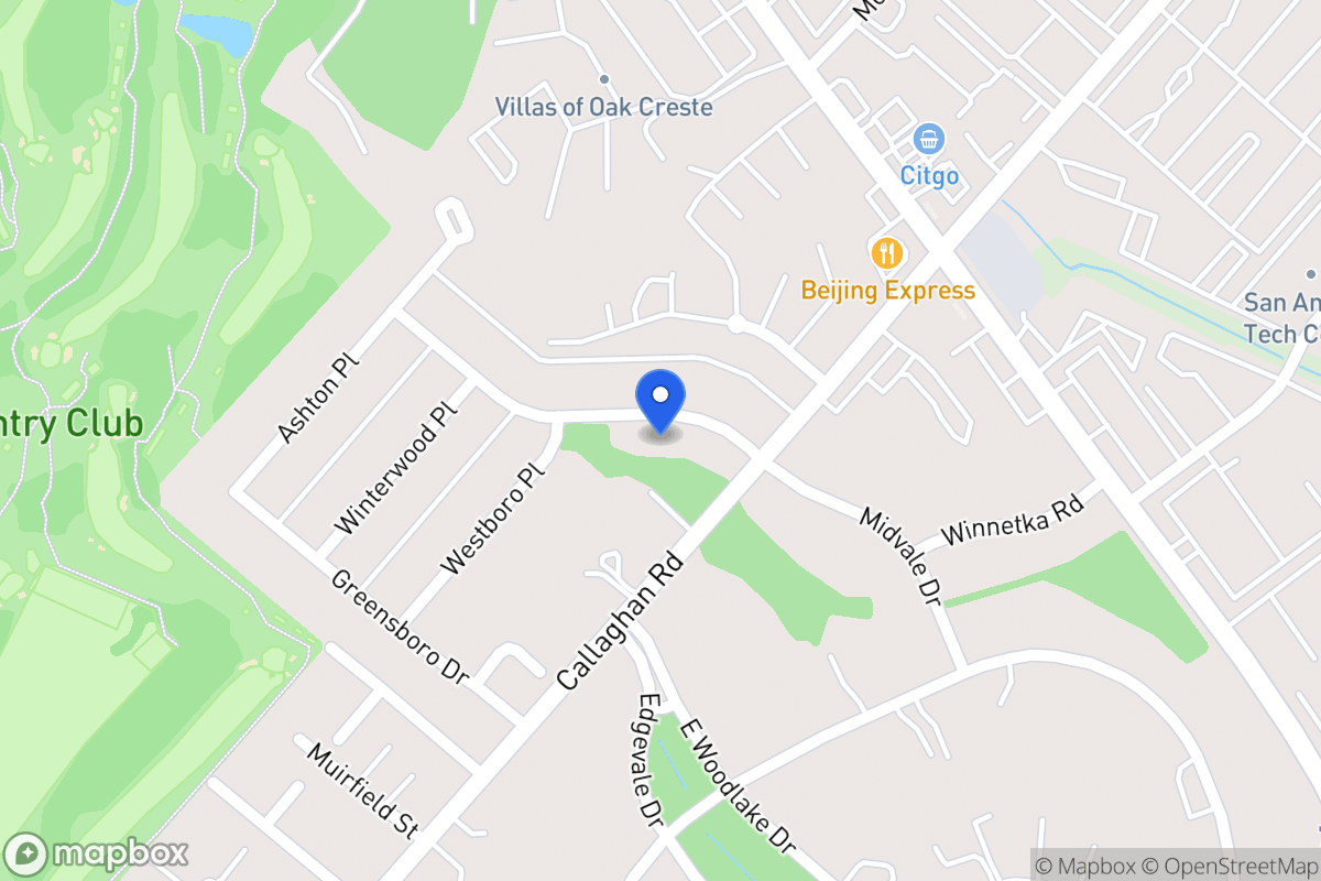 Map of 4014  Midvale Dr