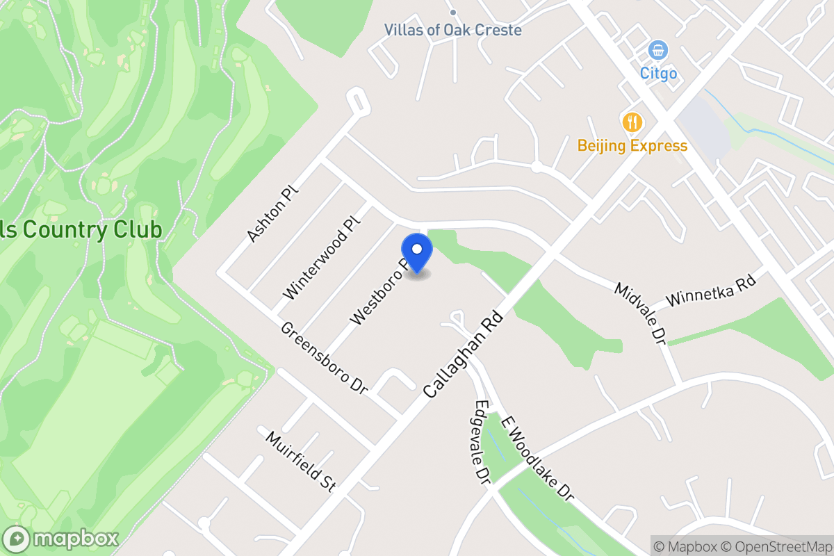 Map of 7210  Westboro Pl