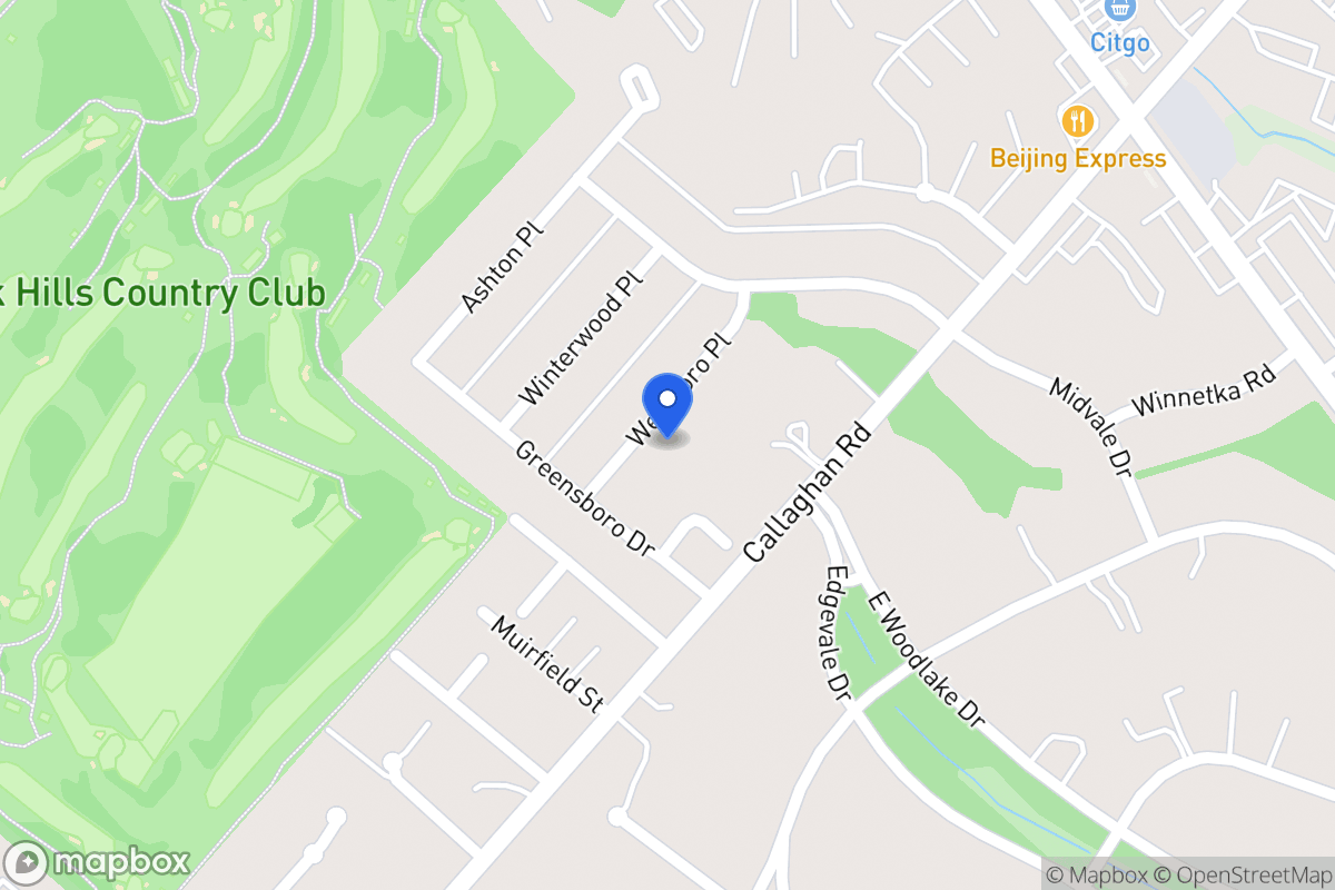 Map of 7126  Westboro Pl