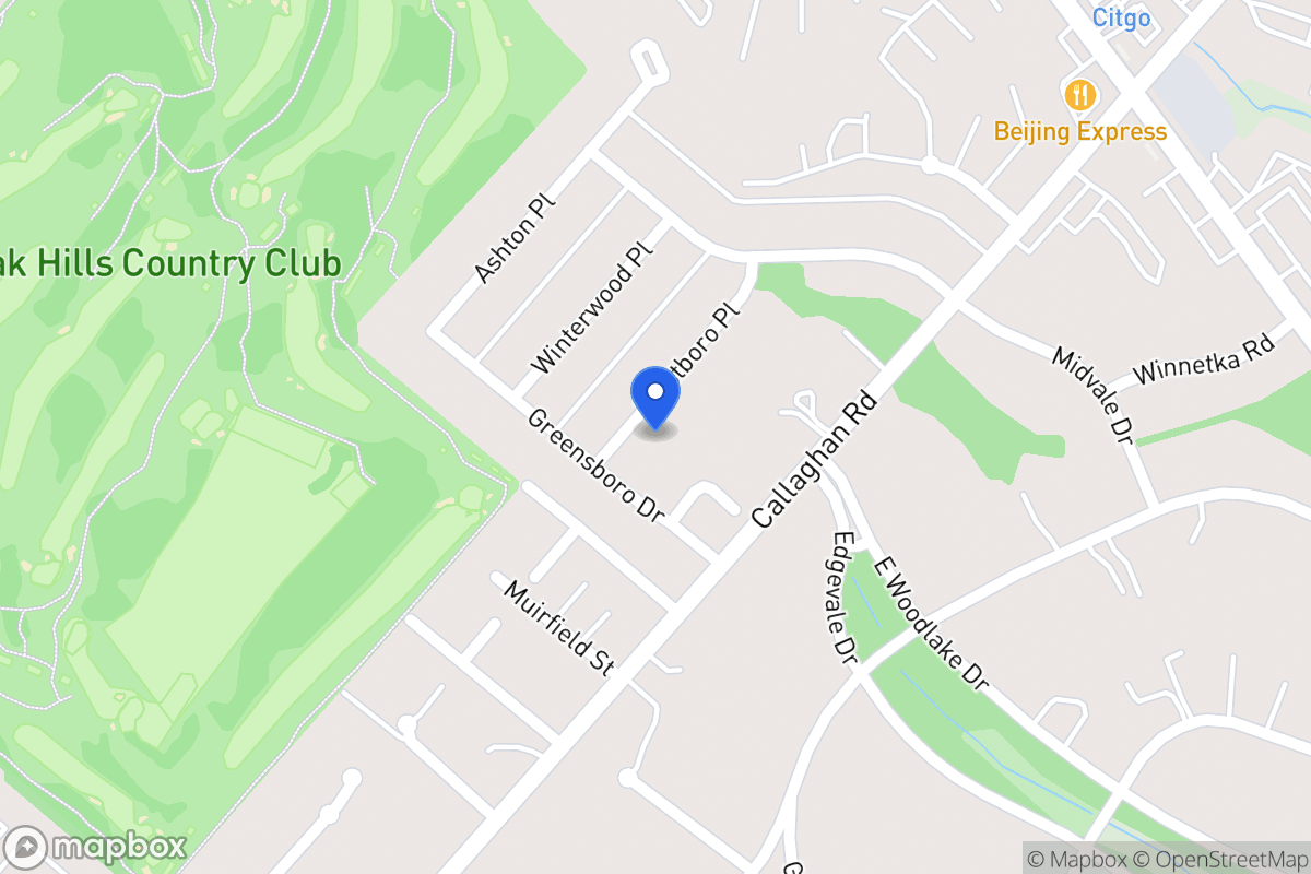 Map of 7122  Westboro Pl