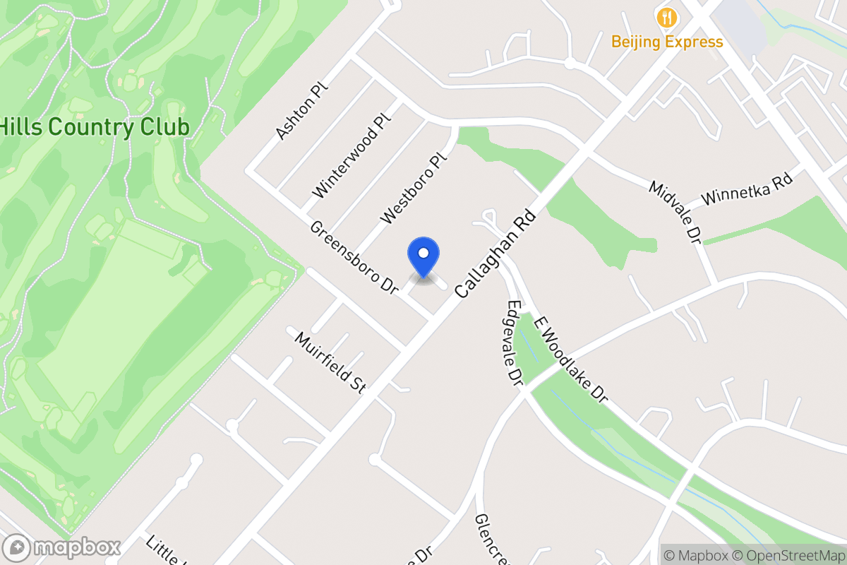 Map of 4011  Greensboro Dr