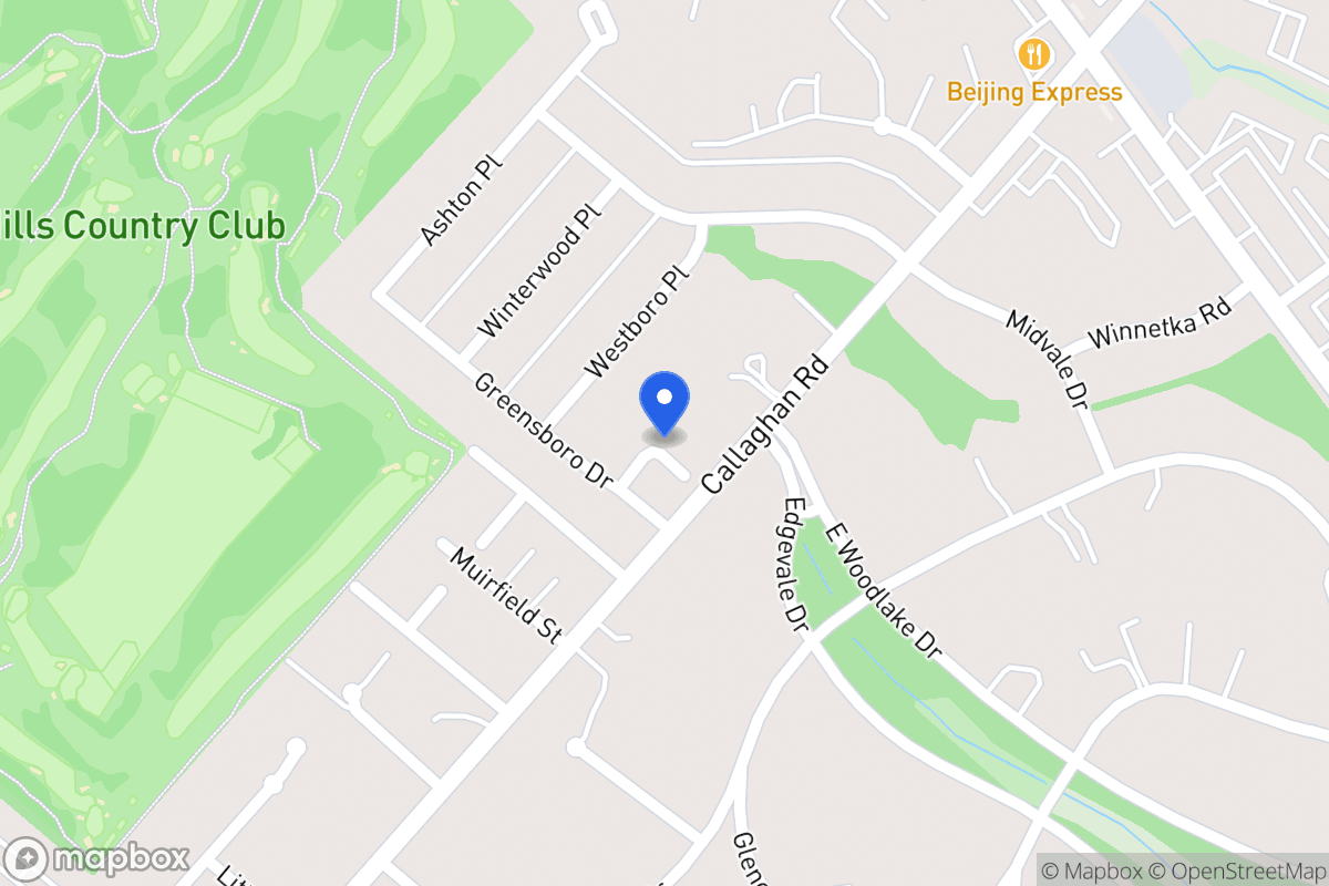 Map of 4015  Greensboro Dr
