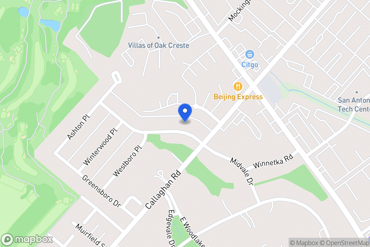 Map of 4011  Midvale Dr