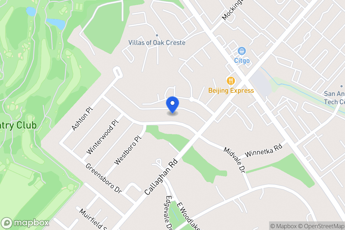 Map of 4015  Midvale Dr
