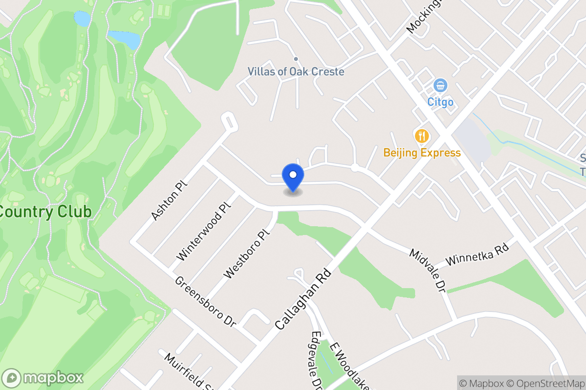 Map of 4023  Midvale Dr