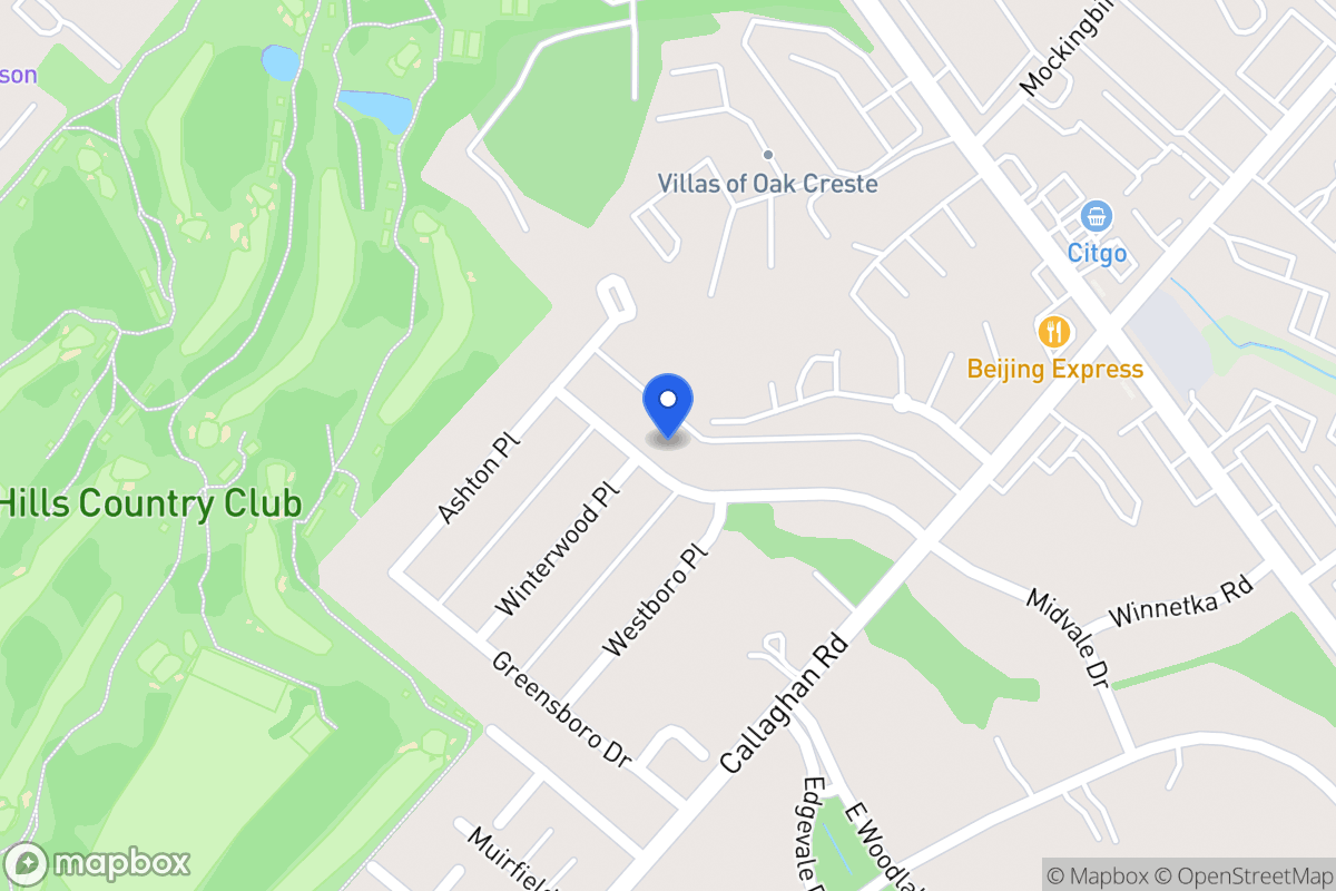 Map of 4107  Midvale Dr