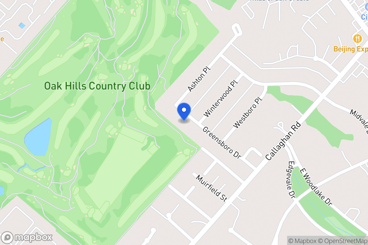 Map of 4118  Greensboro Dr