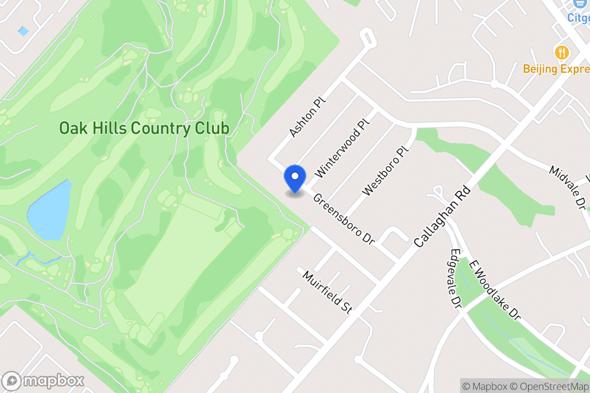 Map of 4114  Greensboro Dr