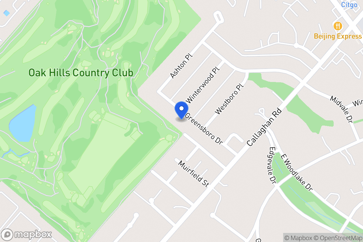 Map of 4110  Greensboro Dr