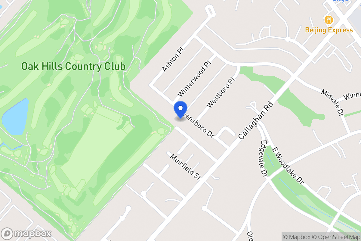 Map of 4106  Greensboro Dr