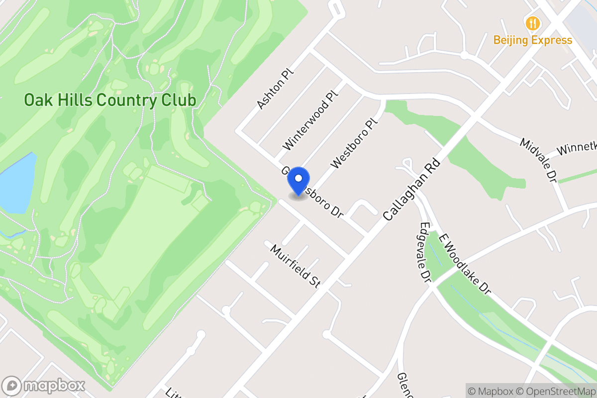 Map of 4102  Greensboro Dr