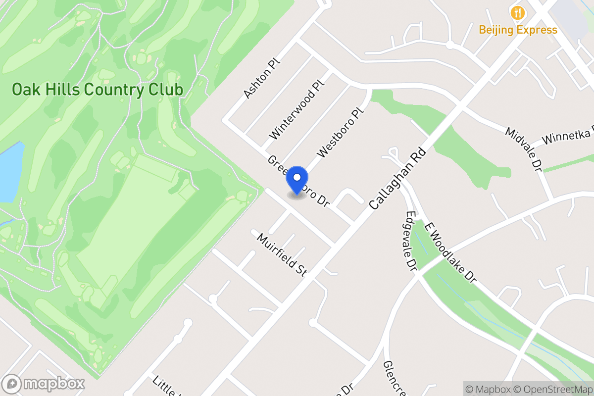 Map of 4014  Greensboro Dr