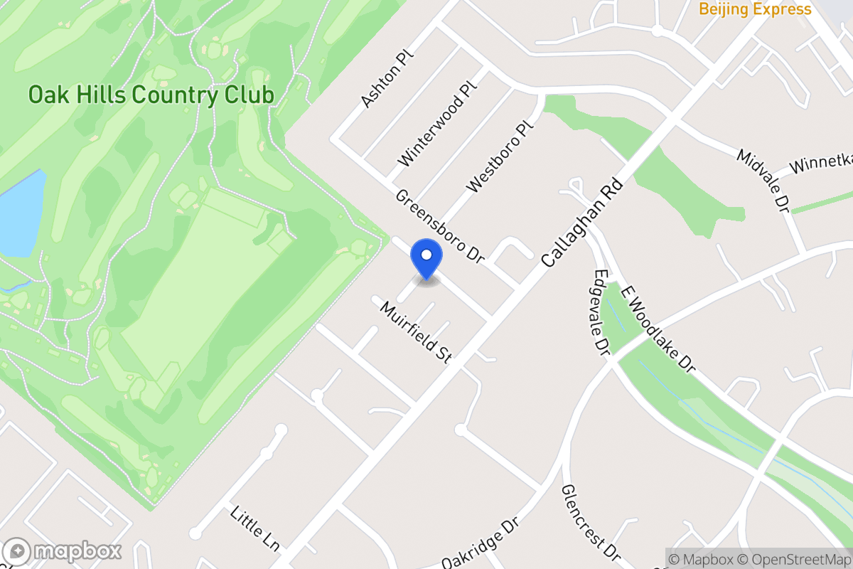 Map of 4315  Muirfield St