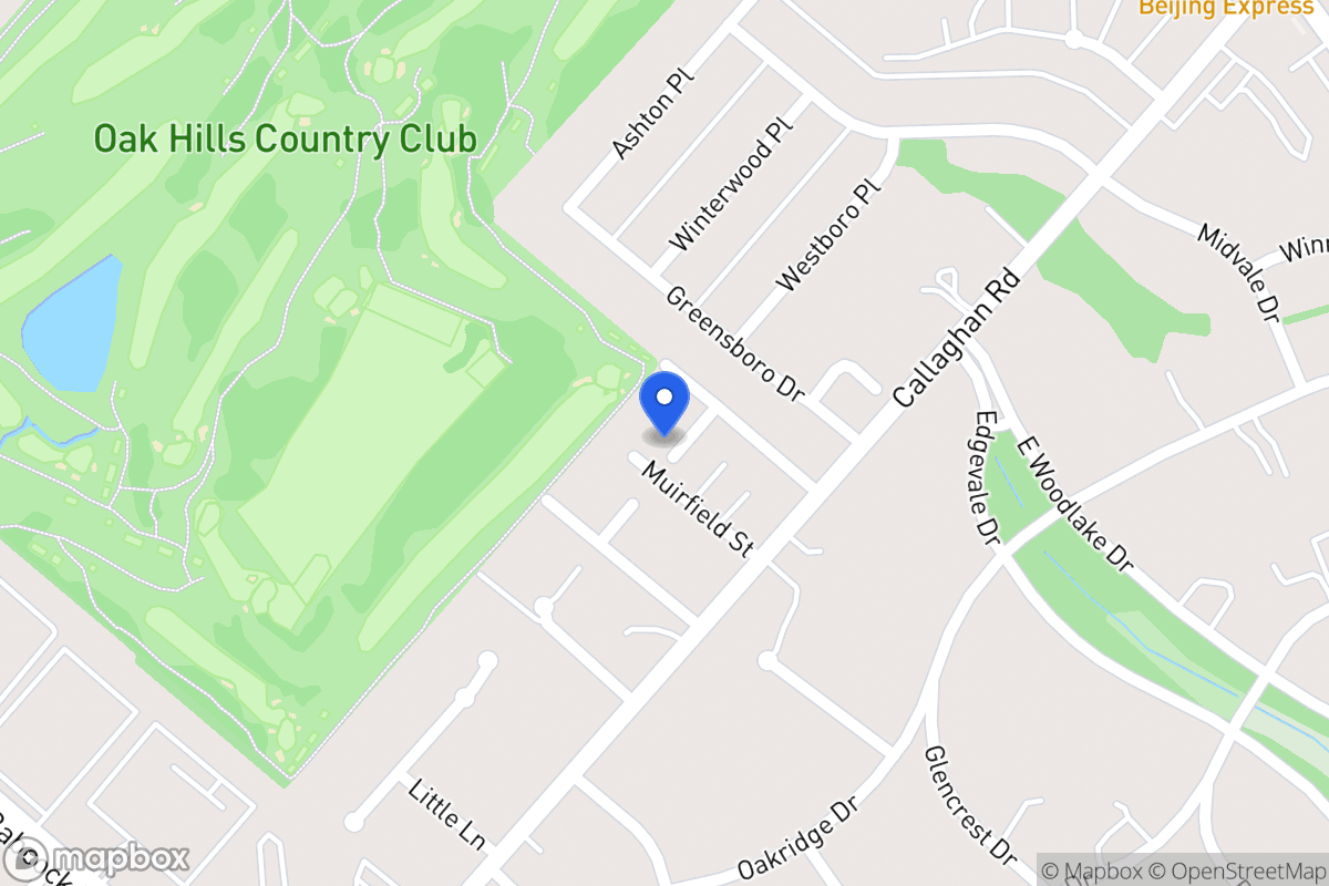 Map of 4323  Muirfield St