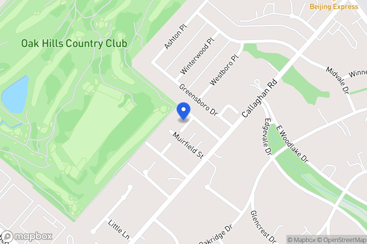 Map of 4325  Muirfield St