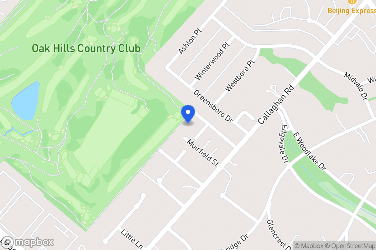 Map of 4333  Muirfield St