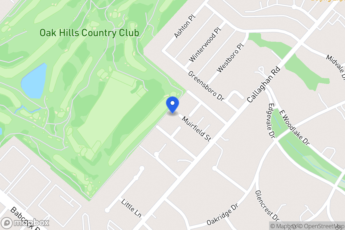 Map of 4332  Muirfield St