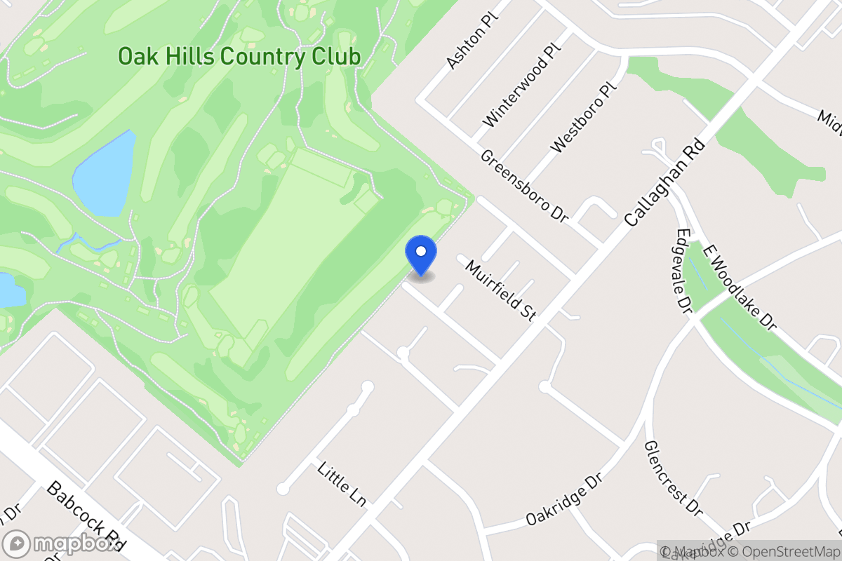 Map of 4328  Muirfield St
