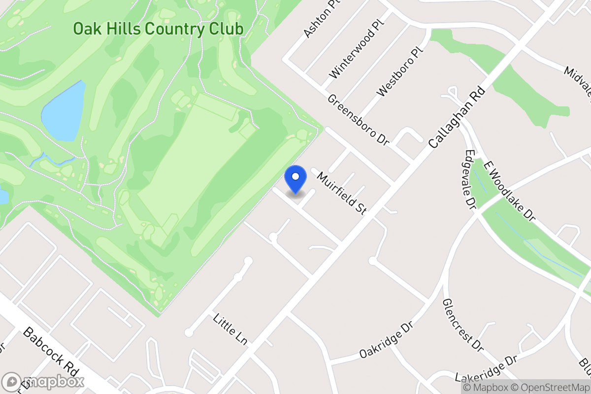 Map of 4326  Muirfield St