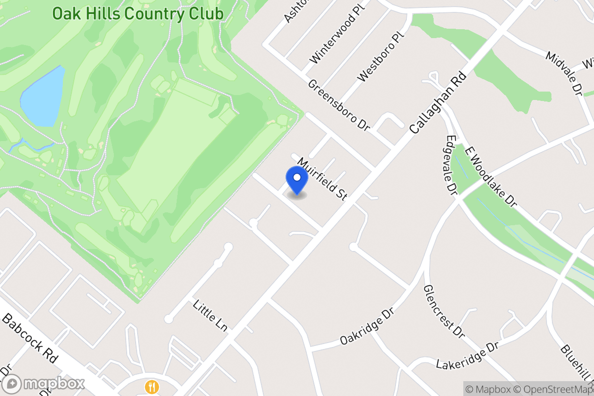 Map of 4312  Muirfield St