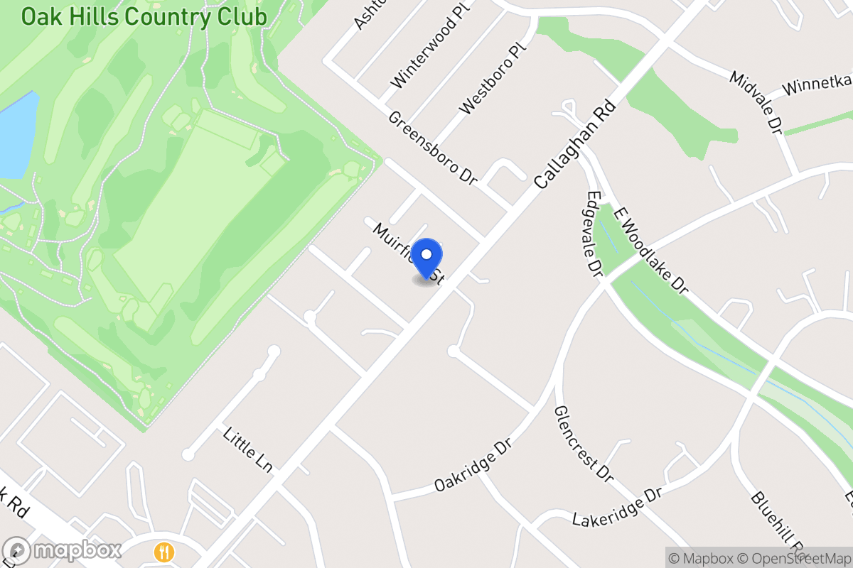 Map of 4300  Muirfield St