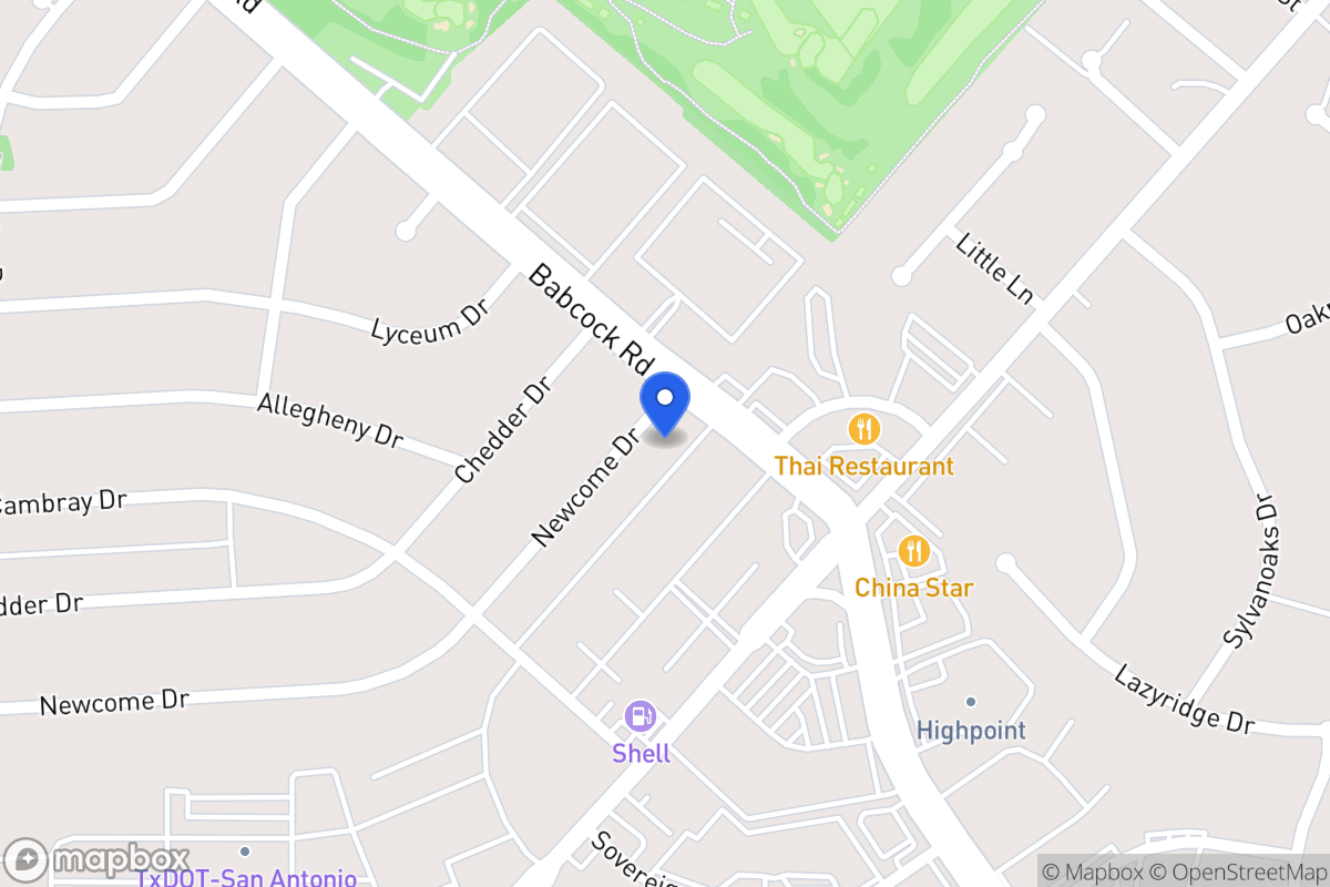 Map of 4406  Newcome Dr