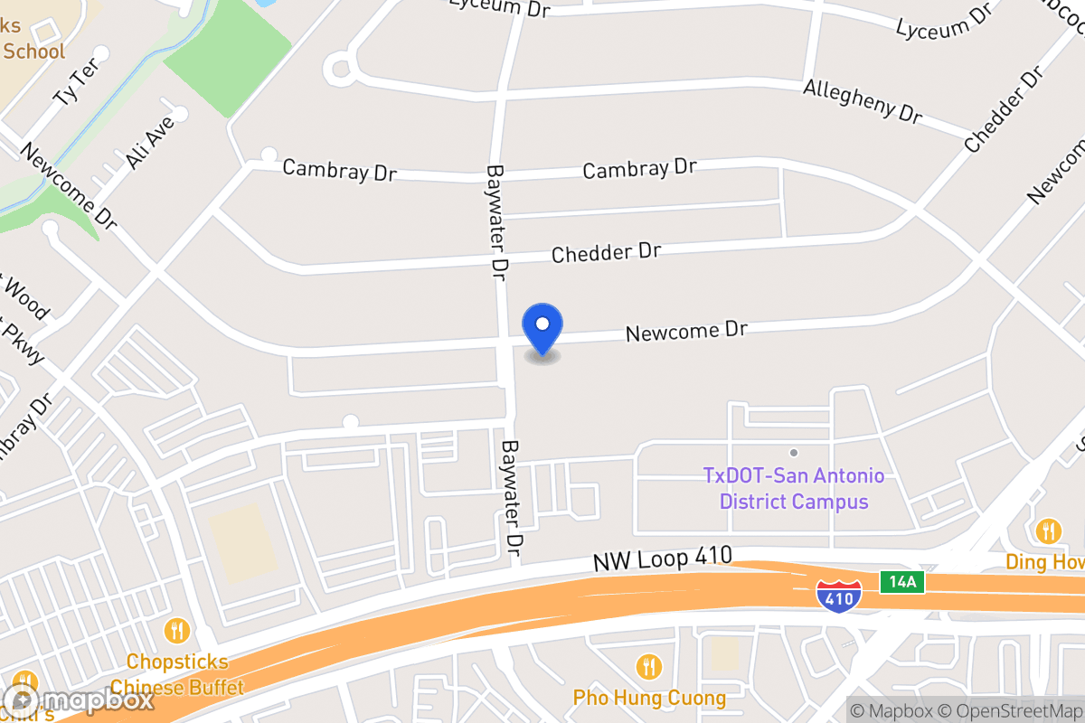 Map of 4730  Newcome Dr
