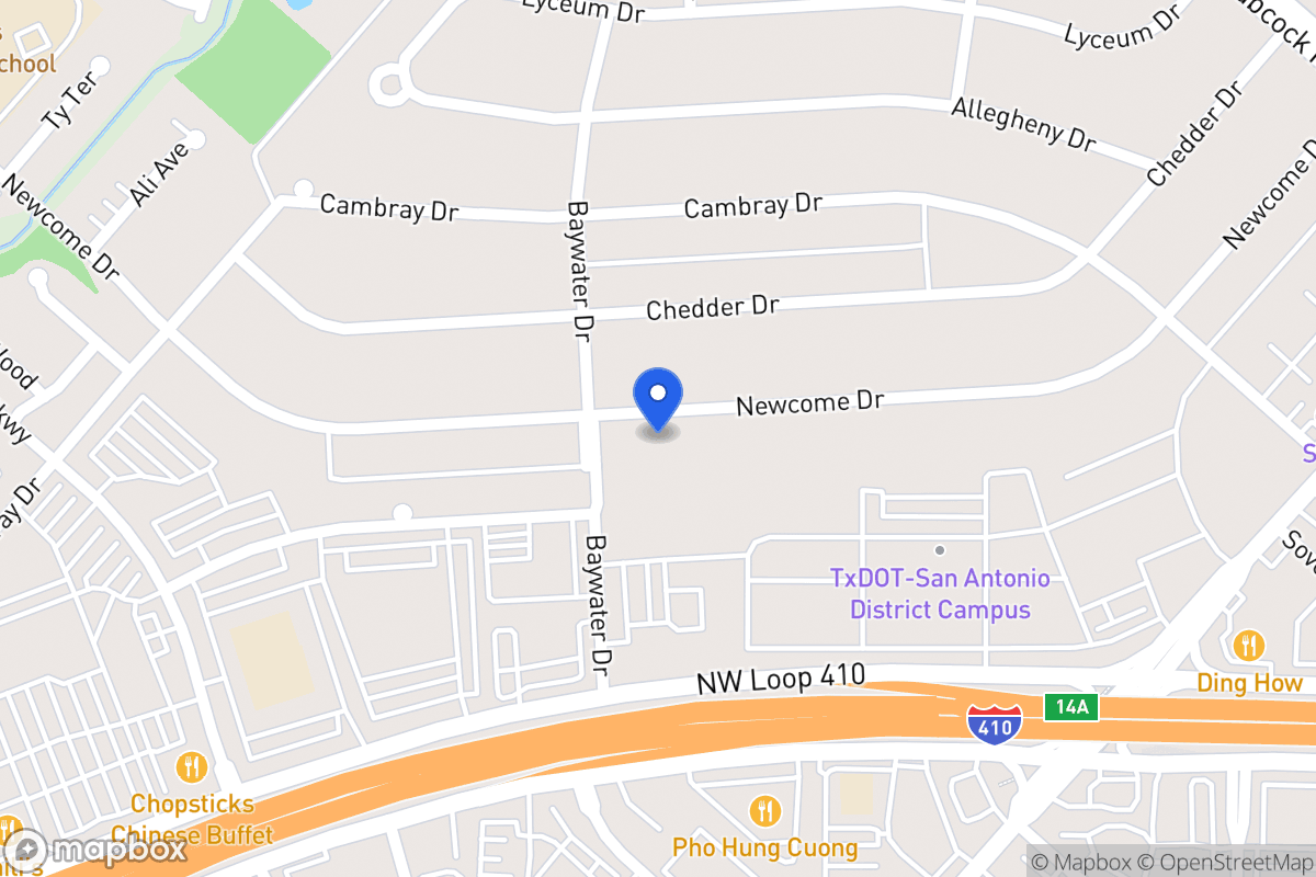 Map of 4726  Newcome Dr