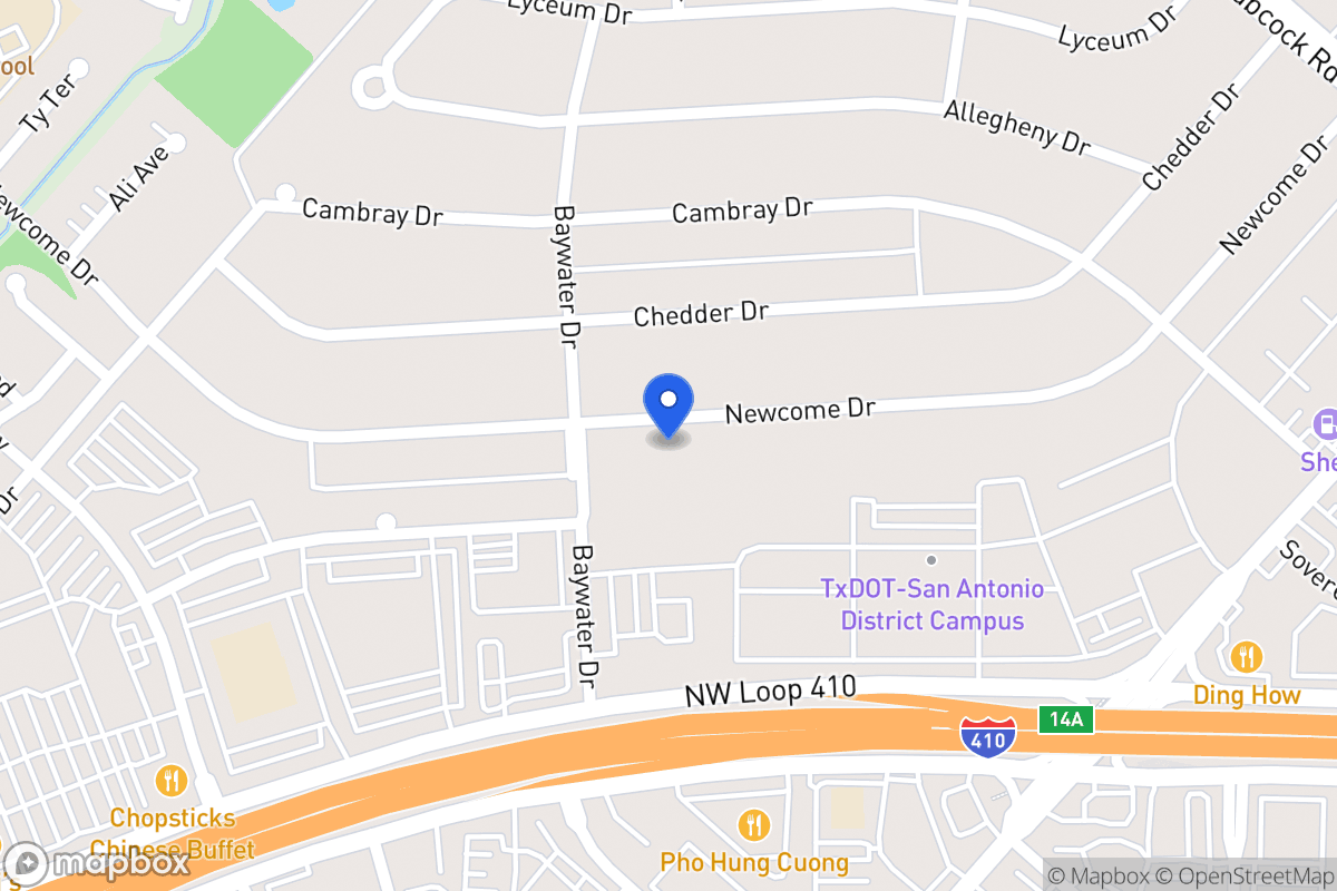 Map of 4722  Newcome Dr