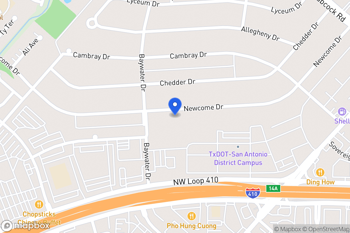 Map of 4718  Newcome Dr