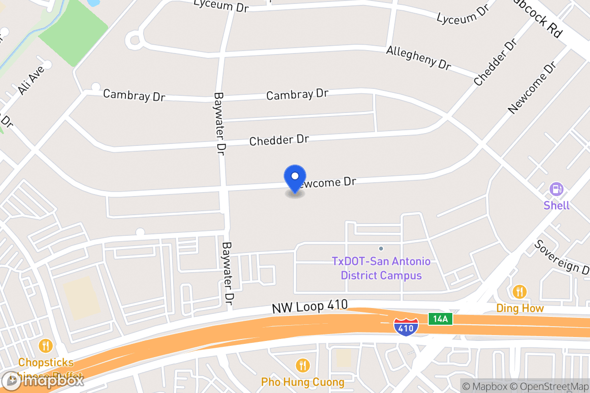 Map of 4710  Newcome Dr