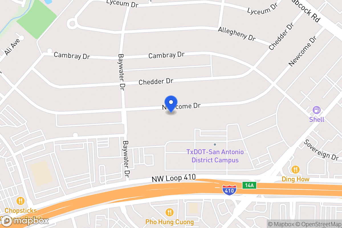 Map of 4706  Newcome Dr