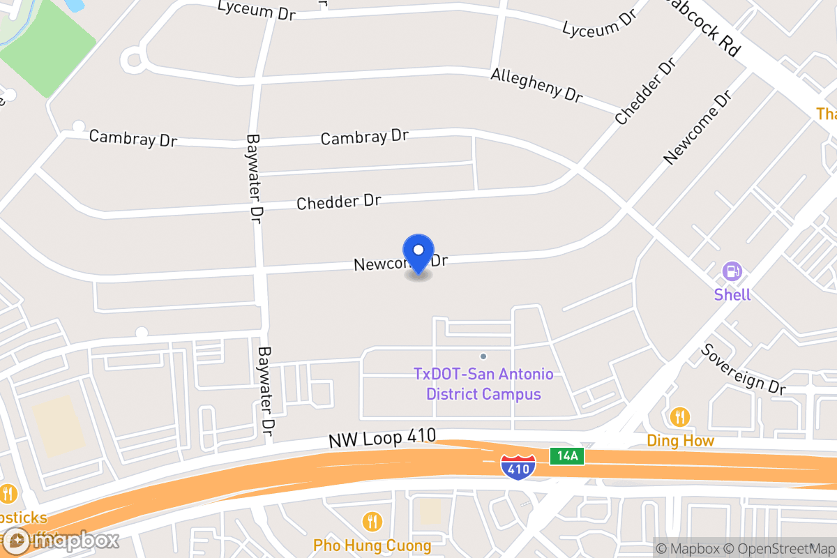 Map of 4630  Newcome Dr