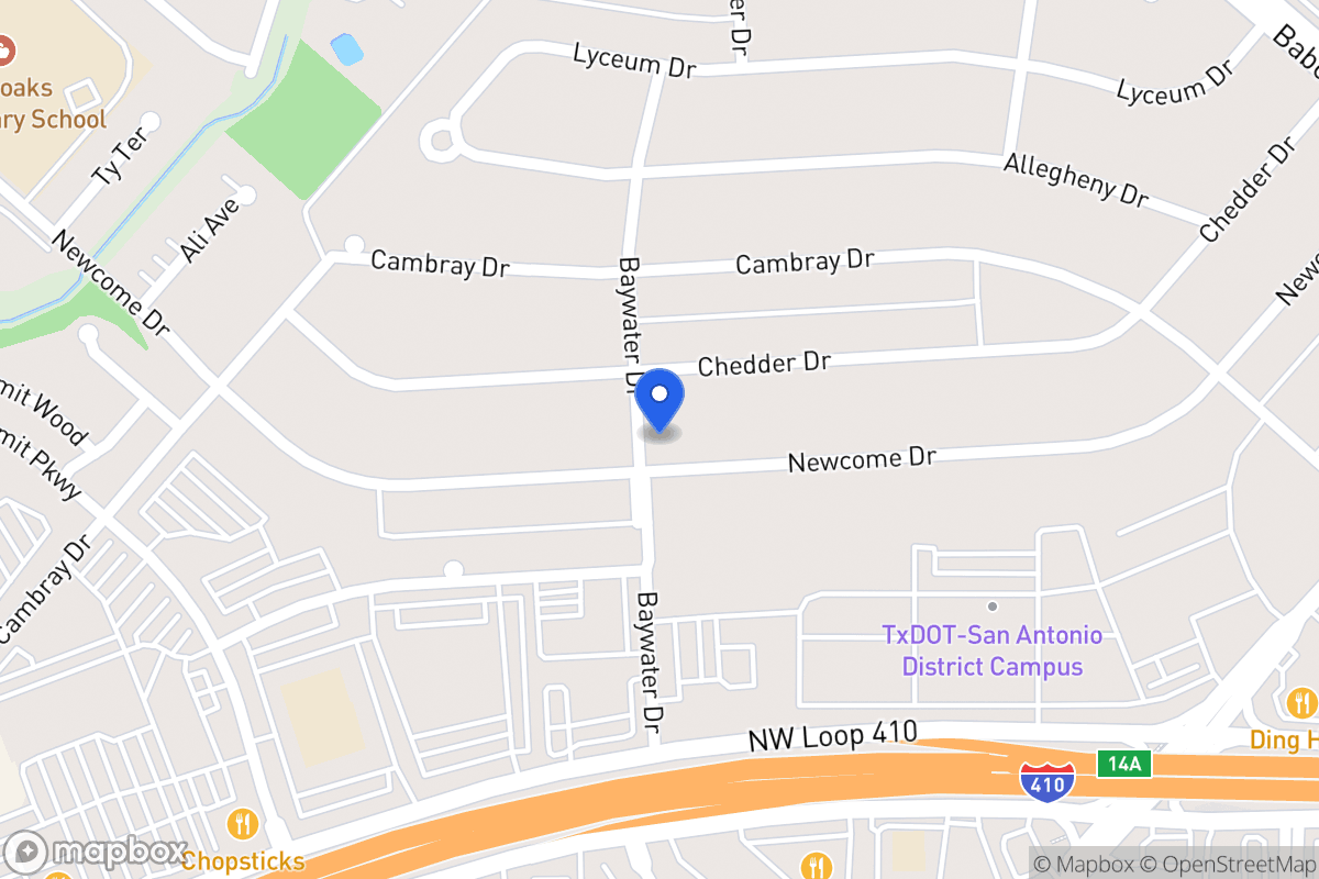 Map of 4735  Newcome Dr