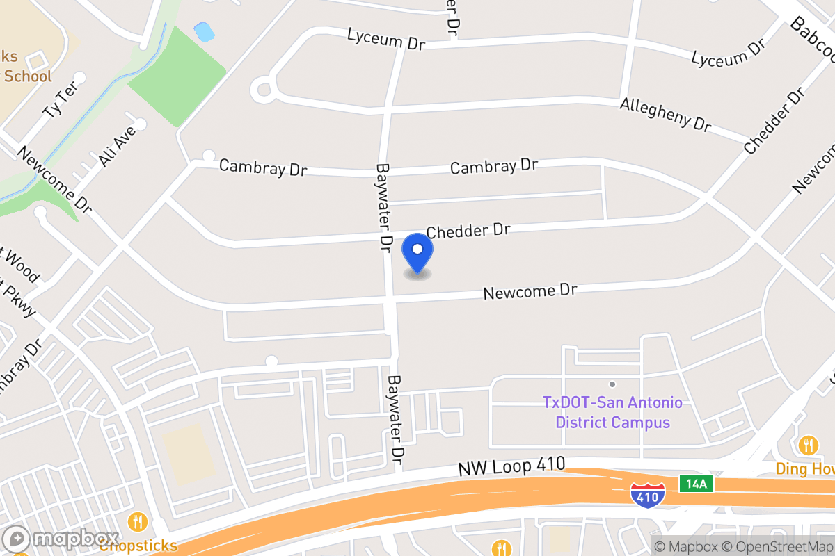 Map of 4731  Newcome Dr