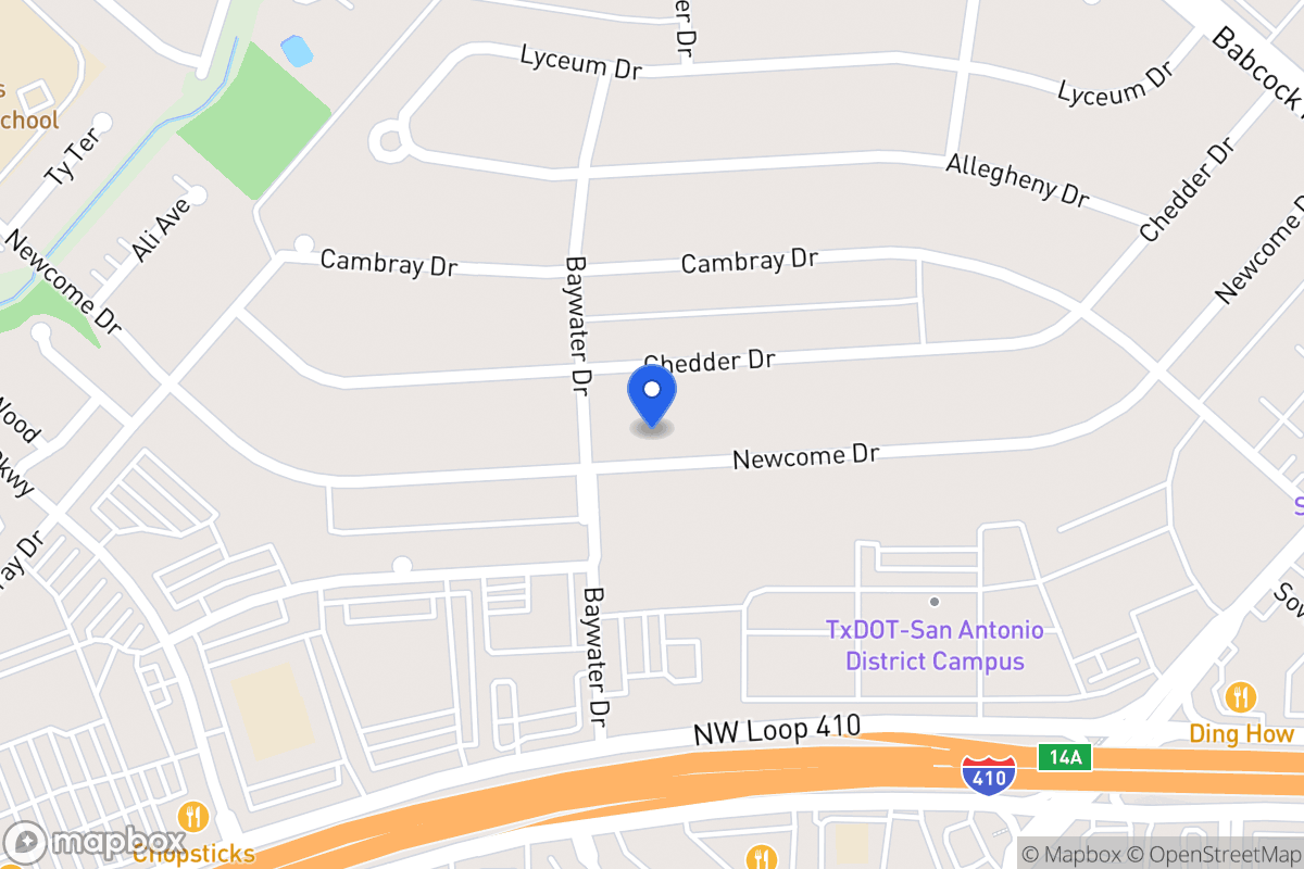 Map of 4727  Newcome Dr