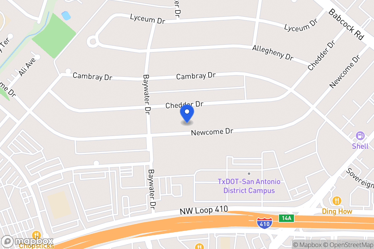 Map of 4715  Newcome Dr