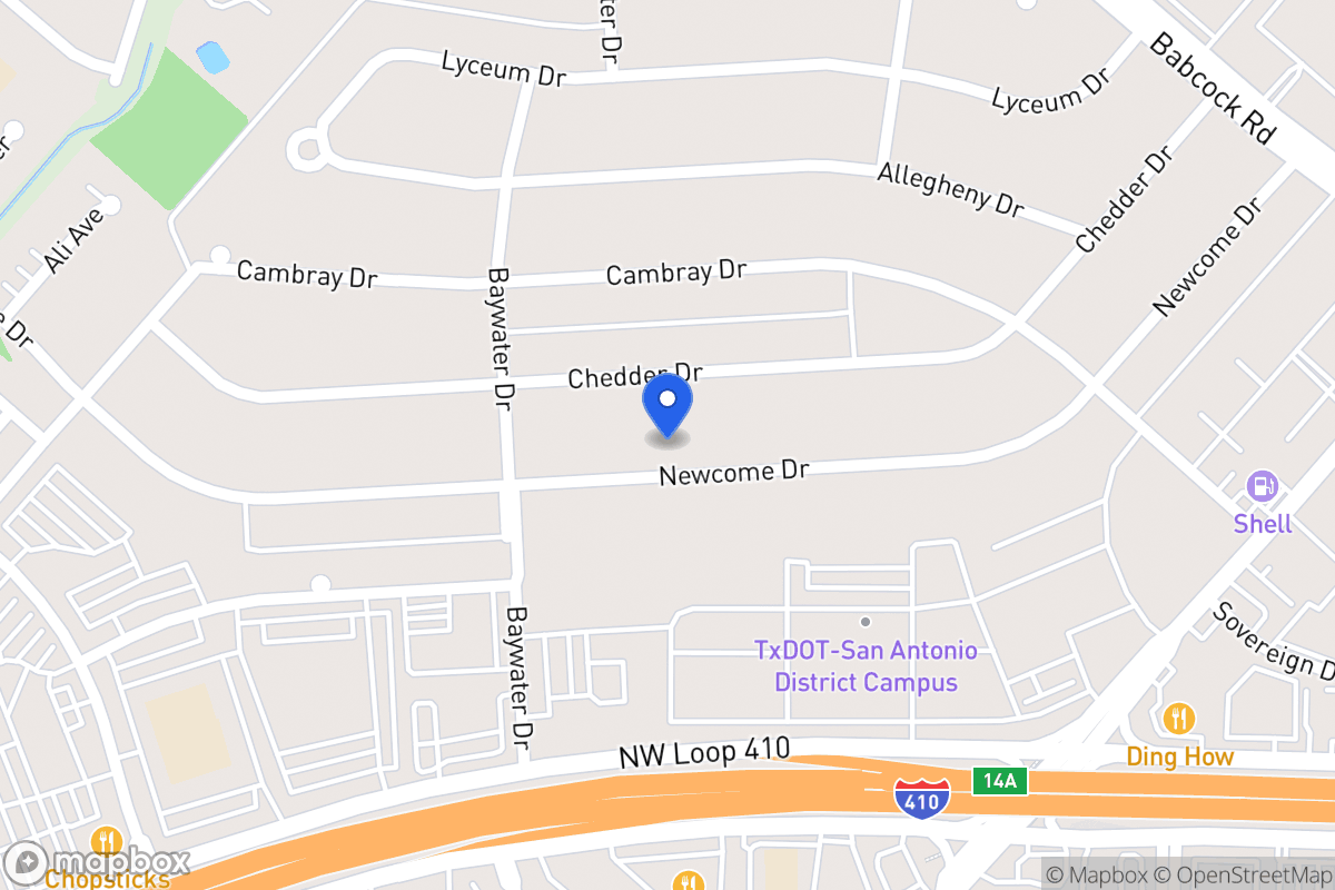 Map of 4711  Newcome Dr