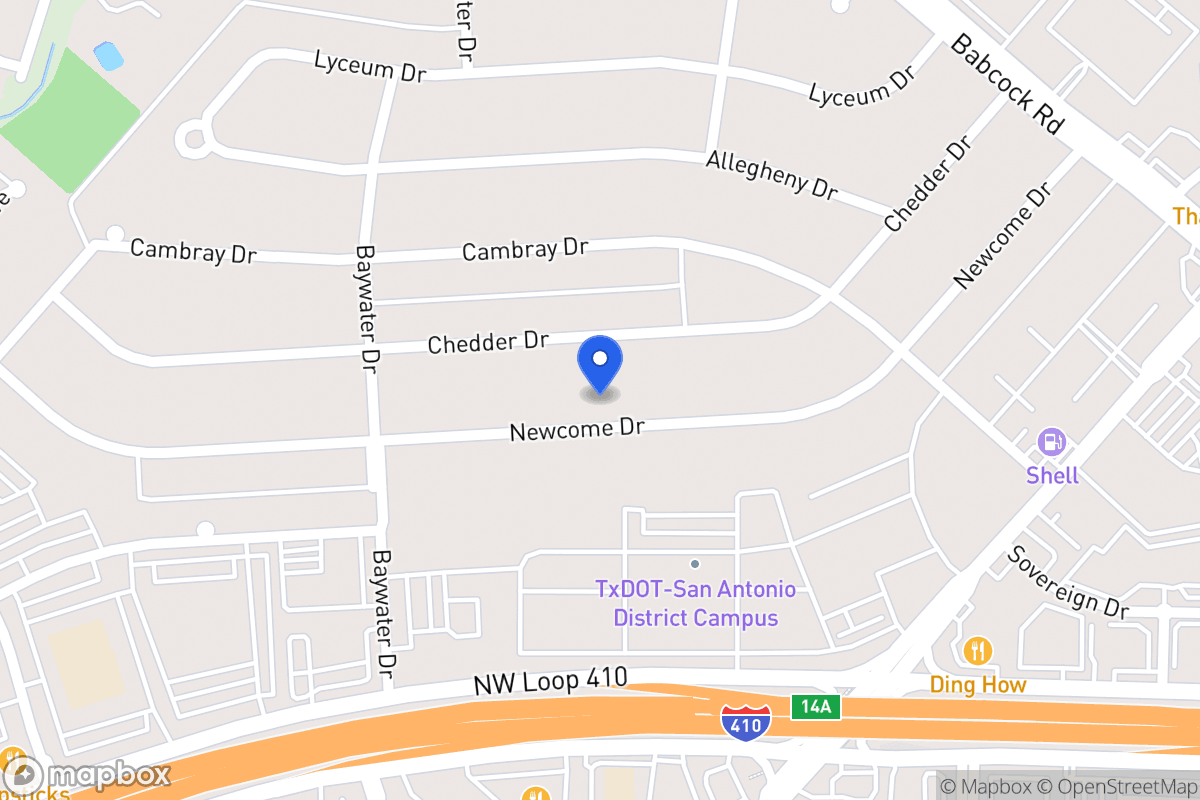 Map of 4631  Newcome Dr