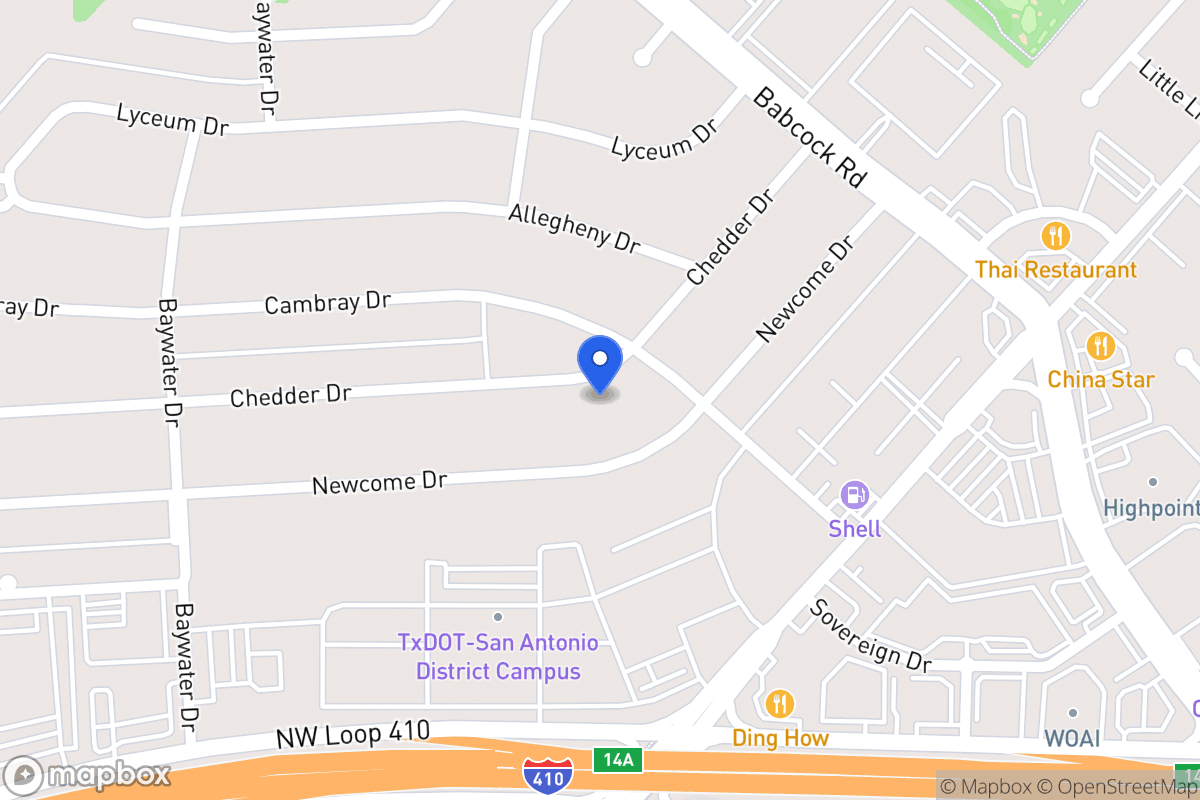 Map of 4530  Chedder Dr