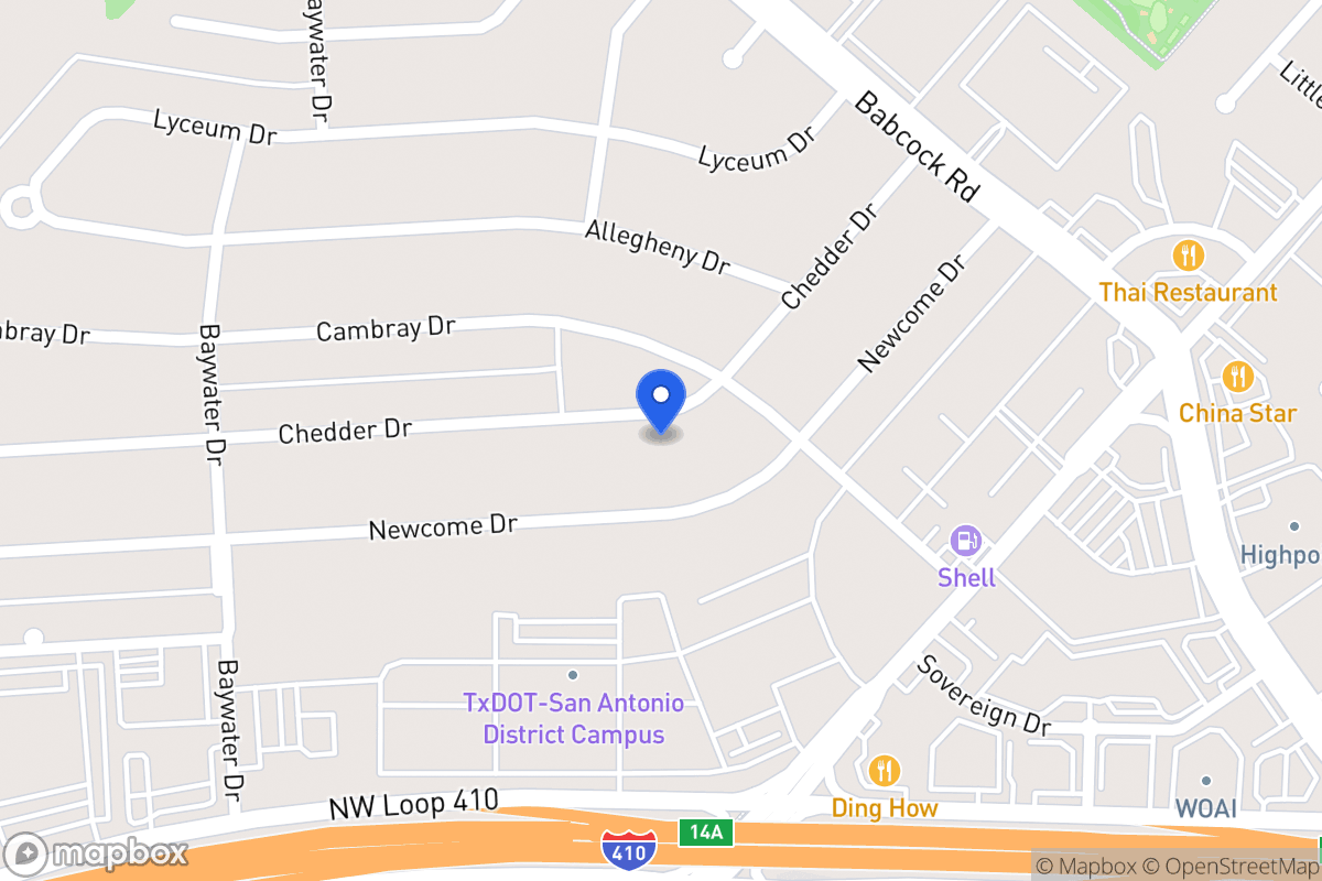 Map of 4534  Chedder Dr