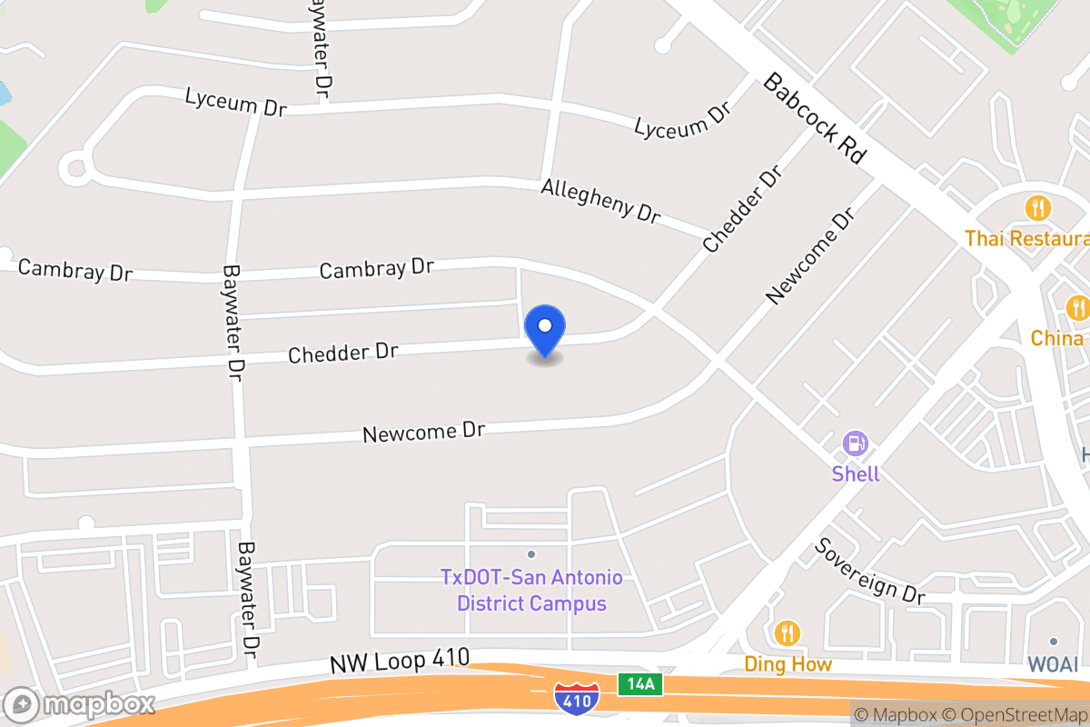 Map of 4546  Chedder Dr
