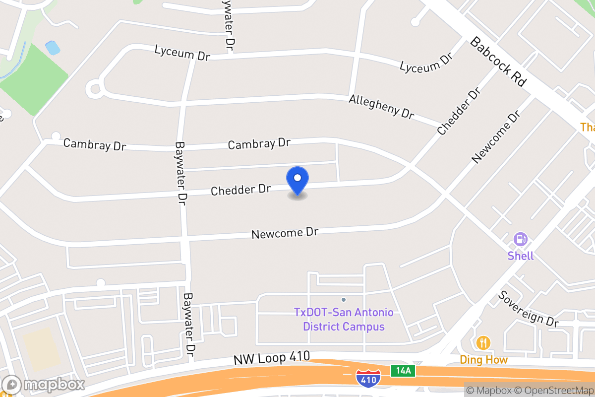 Map of 4618  Chedder Dr