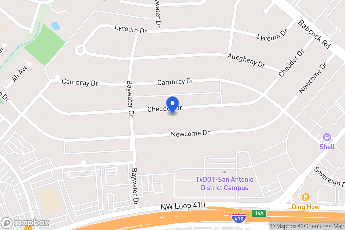 Map of 4706  Chedder Dr