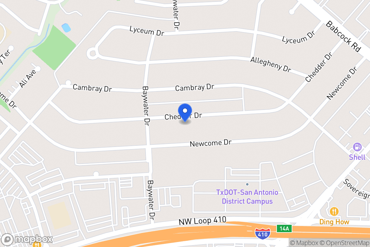 Map of 4710  Chedder Dr